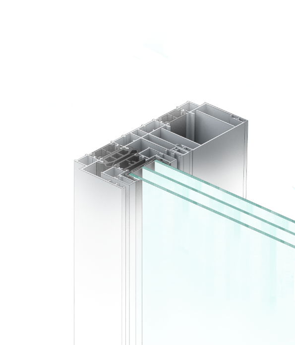 Portes coulissantes alu Infinium